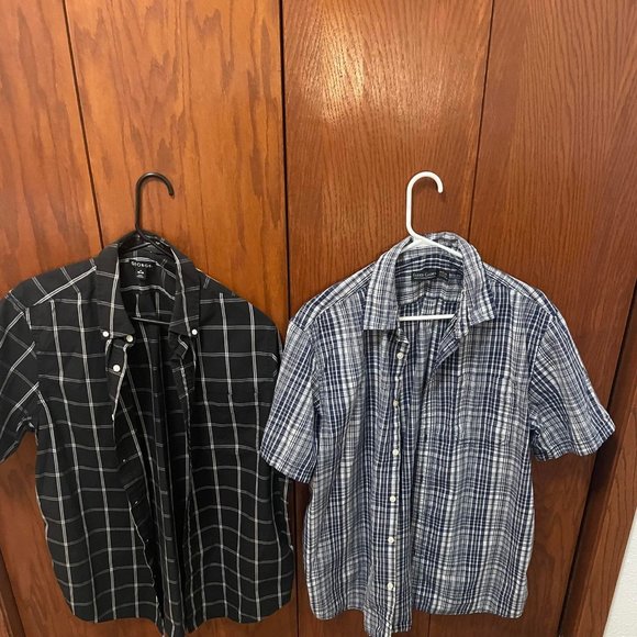 10 Men's MEDIUM SIZE Short Sleeves Shirts in Great Condition! - Picture 6 of 6